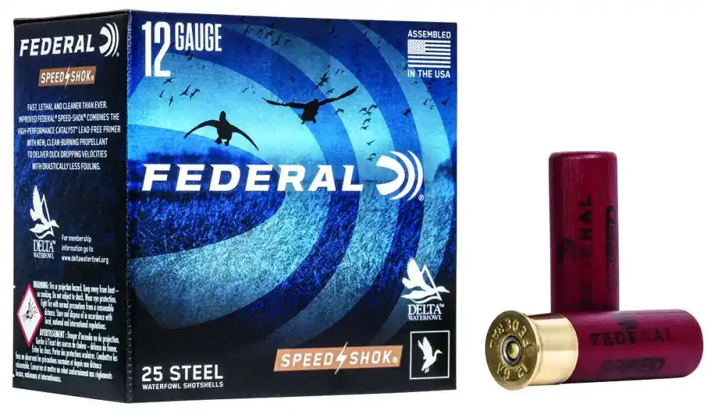 Federal WF1431 Speed-Shok 12 Gauge 3 1 1/8 oz 1 Shot 25 Round Box
