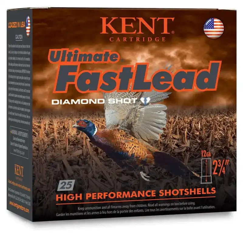 Kent Cartridge K122UFL36 Ultimate FastLead Upland 12Ga 2.75" 6 shot 1-1/4oz