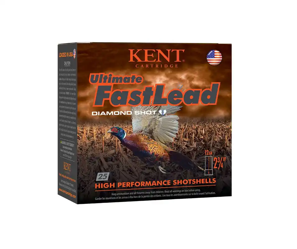 Kent Cartridge K122UFL36 Ultimate FastLead Upland 12Ga 2.75" 7 shot 1-1/4oz