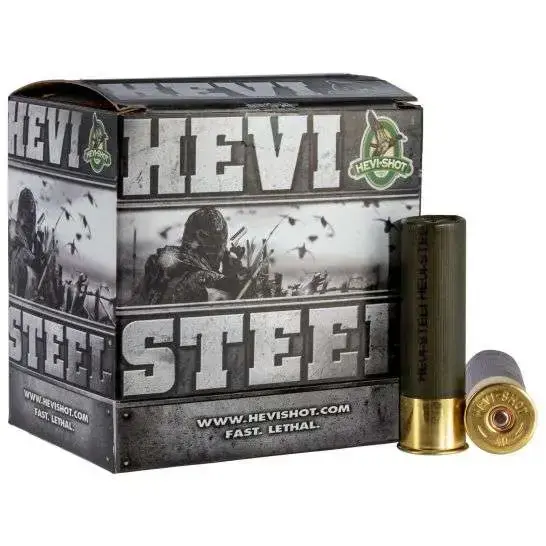 Hevishot 60888 Hevi-Steel 12 Gauge 3 1 1/4 oz BBB Shot 25 Round Box