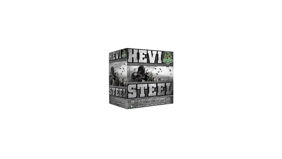 Hevishot 61226 Hevi-Teal 12 Gauge 2.75 1 1/8 oz 6 Shot 25 Round Box