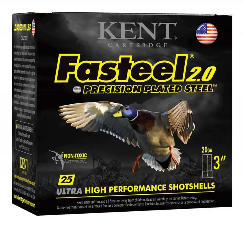 Kent Cartridge K203FS282 Fasteel 2.0 20 Gauge 3 1 oz 25 Round Box