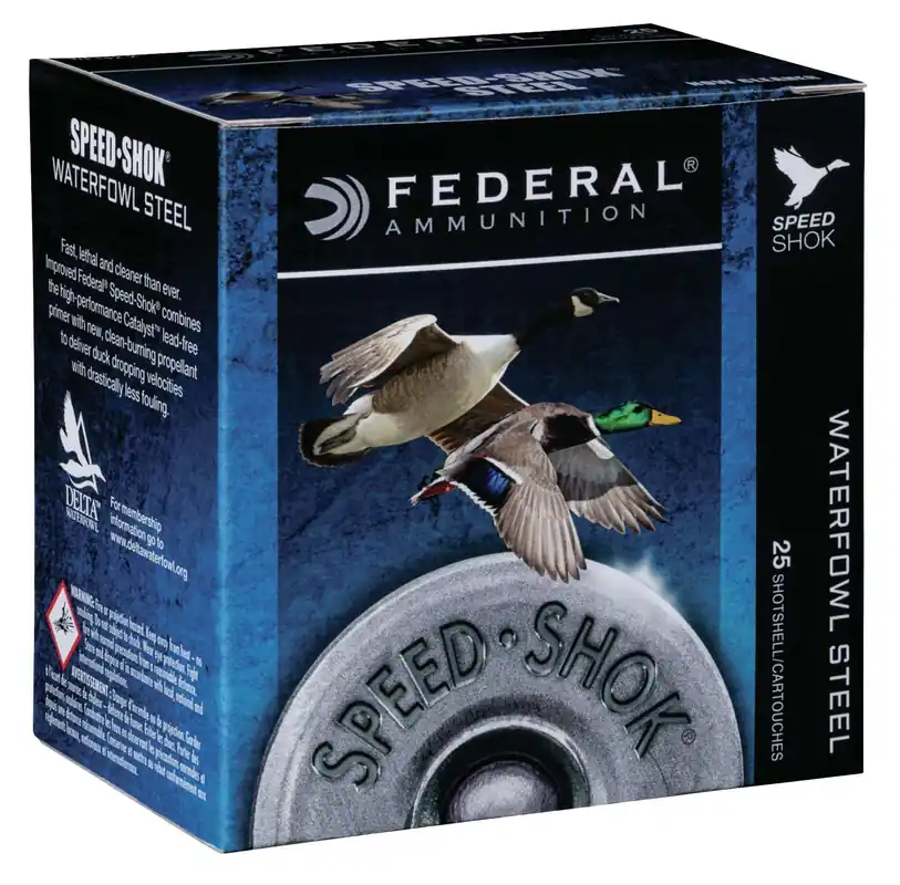 Federal WF1341 Speed-Shok 12 Gauge 3.5 1 1/2 oz 1 Shot 25 Round Box