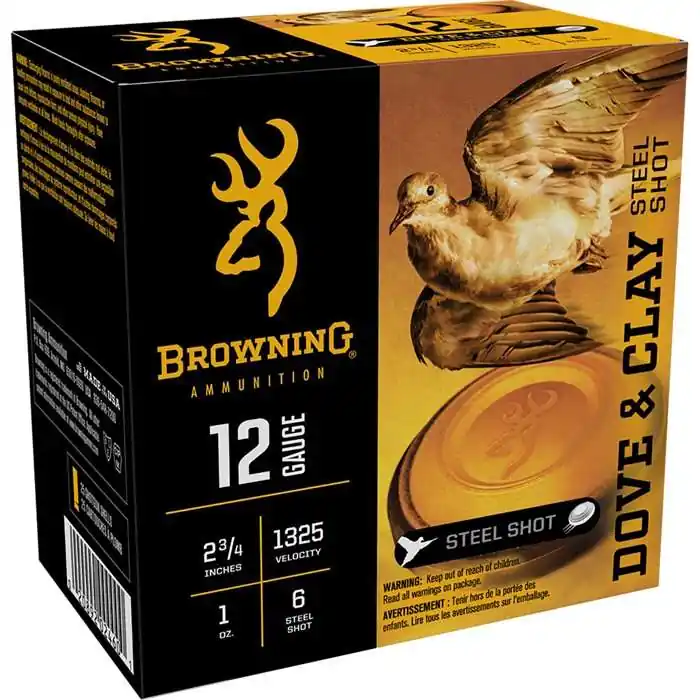 Browning Ammo B193832027 BXD Upland 20 Gauge 2.75 3/4 oz 7 Shot 25 Round Box