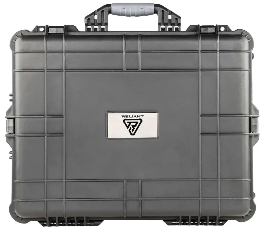 Reliant 10196 Mule Rolling Rifle Case Black 24.25" x 19.37" x 8.62"