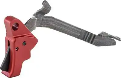 APEX TACTICAL SPECIALTIES 102151 Action Enhancement Trigger & Trigger Bar fits Glock 17,19,19x,26,34,45 Gen5 Red Drop-in with Apex Trigger Bar