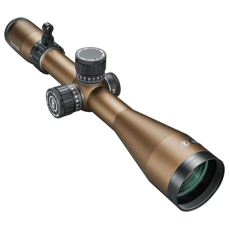 Bushnell RN2104BF2 Nitro 2.5-10x 44mm Obj 37-9.50 ft @ 100 yds FOV 30mm Tube Black Finish Depoly MOA (SFP)
