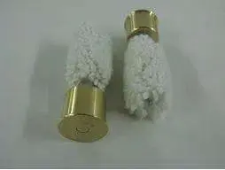 Carlsons 00108 Snap Cap 12 Gauge Wool w/Brass Base 2 Per Box