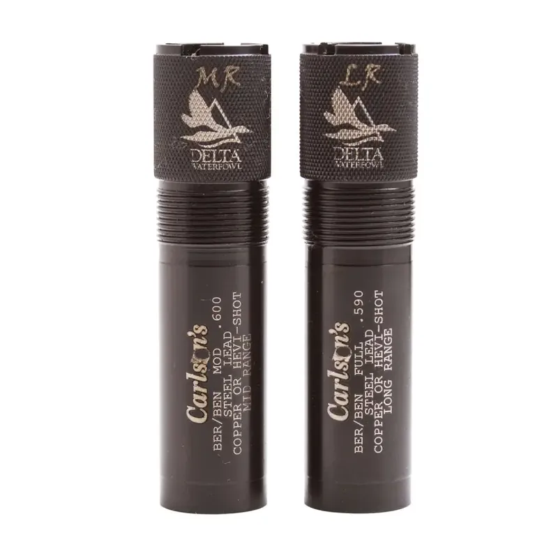 Carlsons 07111 Delta Waterfowl Benelli/Beretta 20 Gauge Mid-Range/Long-Range 17-4 Stainless Steel Black