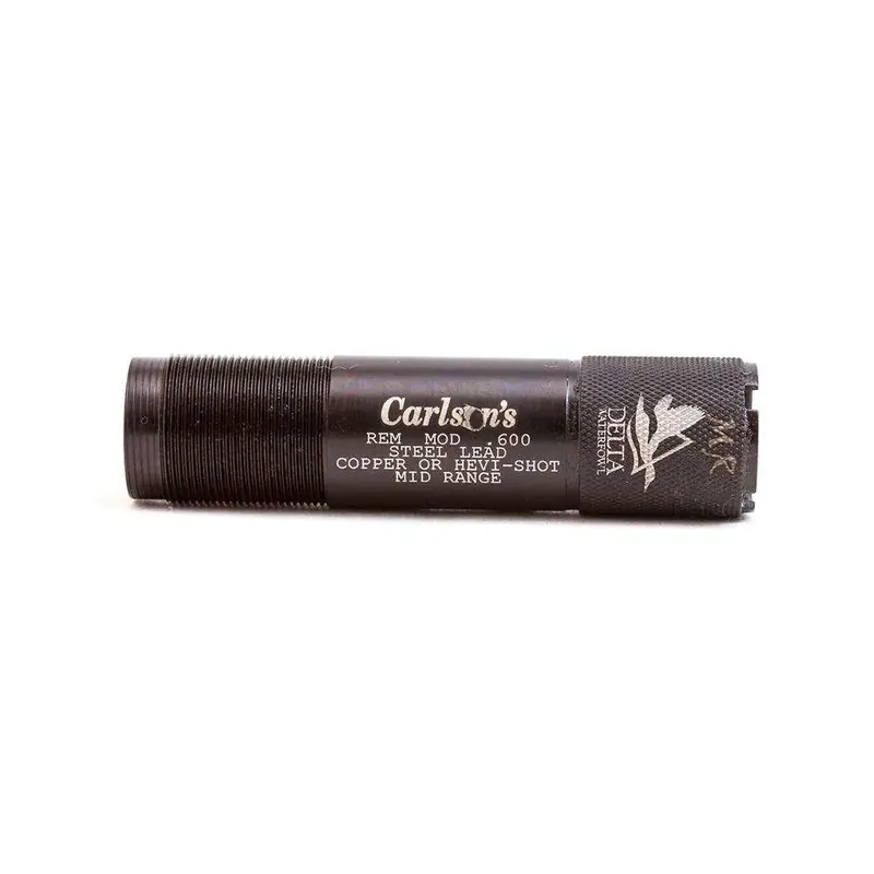 Carlsons 07255 Delta Waterfowl Rem Choke 20 Gauge Mid-Range 17-4 Stainless Steel Black