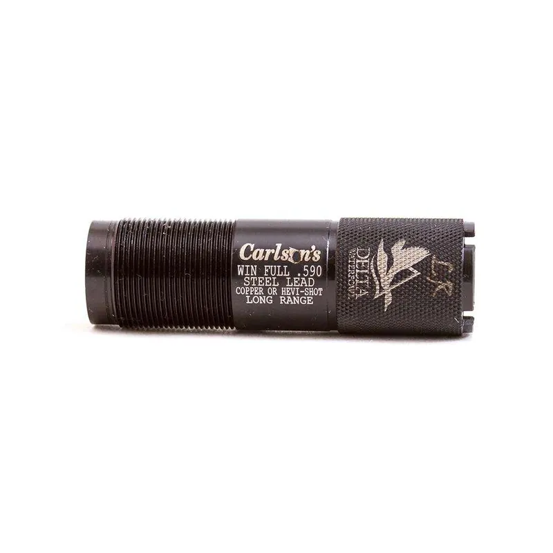 Carlsons 07456 Delta Waterfowl WinChoke 20 Gauge Long Range 17-4 Stainless Steel Black