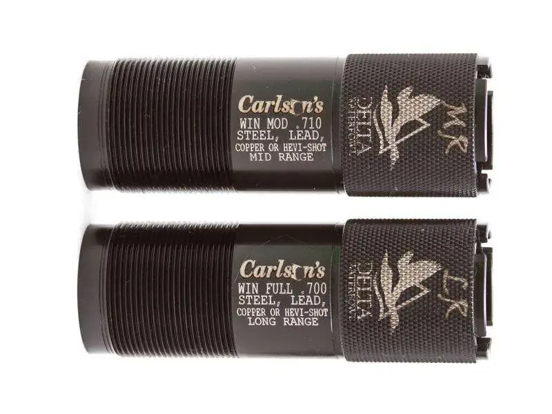 Carlsons 07470 Delta Waterfowl WinChoke 12 Gauge Mid-Range/Long-Range 17-4 Stainless Steel Black