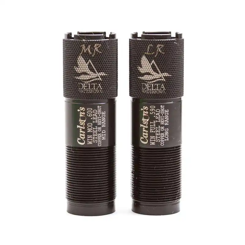 Carlsons 07471 Delta Waterfowl WinChoke 20 Gauge Mid-Range/Long-Range 17-4 Stainless Steel Black