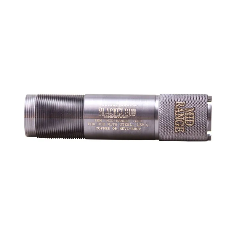 Carlsons 09024 Black Cloud Rem Choke 20 Gauge Mid-Range Steel Titanium Coated